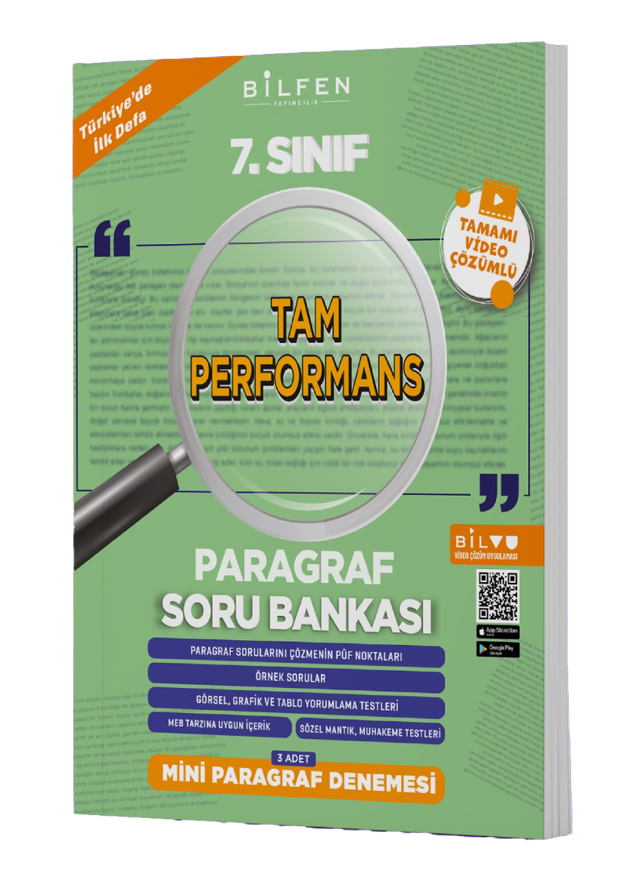 7. SINIF TAM PERFORMANS PARAGRAF SORU BANKASI