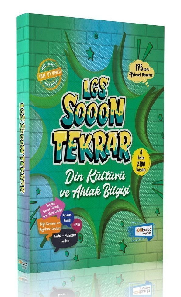8.Sınıf Lgs Sooon Tekrar Din Kültürü Ve Ahlâk Bilgisi
