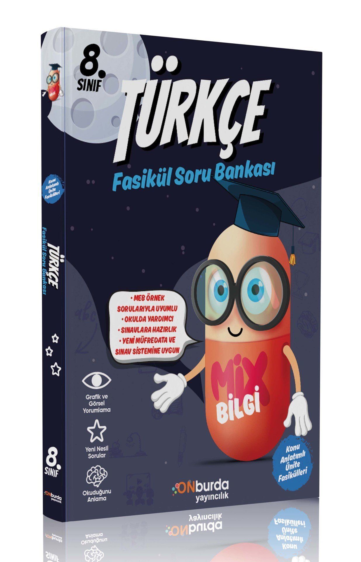 8.Sınıf Mix Bilgi Türkçe KÖ Fasikül Soru Bankası
