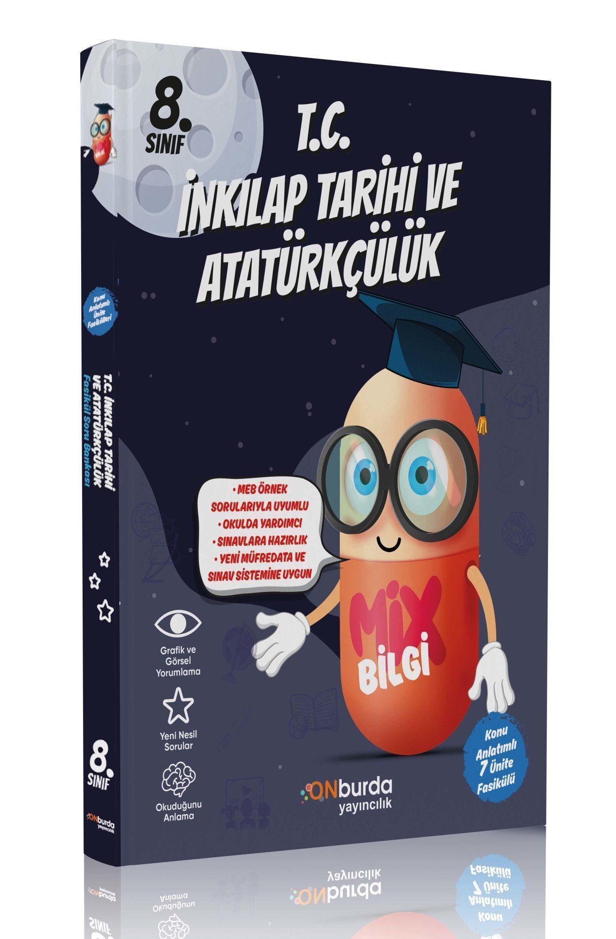 8.Sınıf Mix Bilgi T.C. İnkılap Tarihi ve Atatürkçülük KÖ Fas. SB