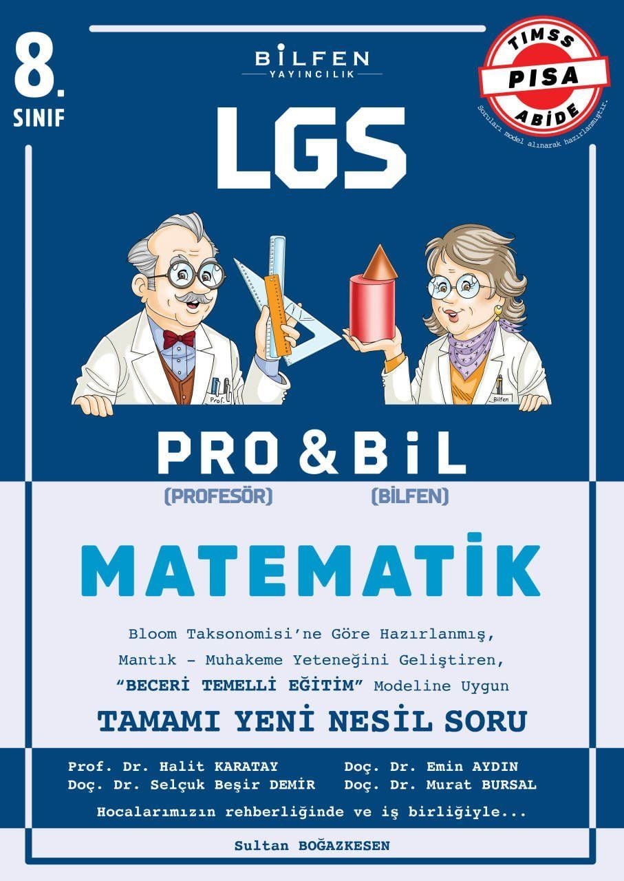 LGS MATEMATİK 8 PROBİL SORU BANKASI
